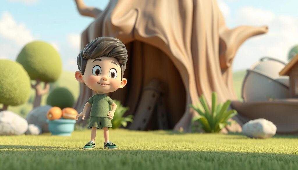 Generuj obraz realistycznej sceny 3D z zaawansowanym texturowaniem i oświetleniem Generuj obraz realistycznej sceny 3D z zaawansowanym texturowaniem i oświetleniem