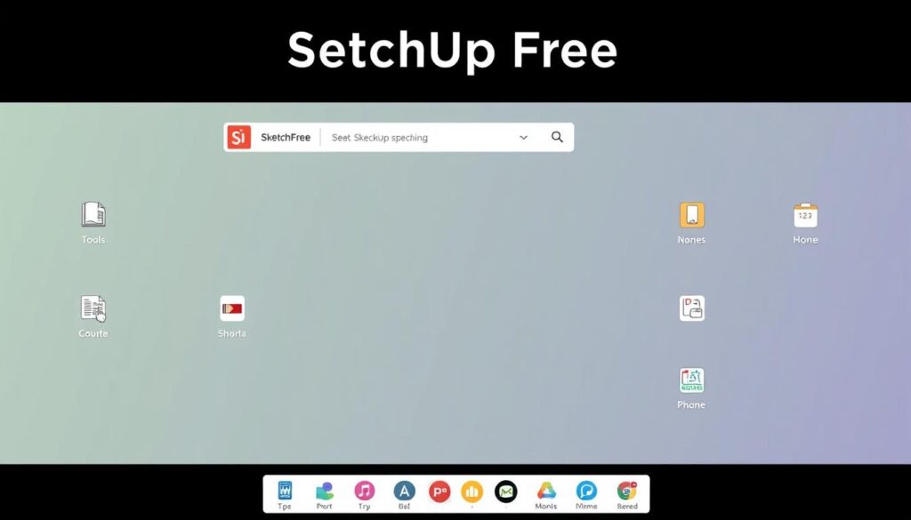 Generuj obrazek przedstawiający SketchUp Free Generuj obrazek przedstawiający SketchUp Free